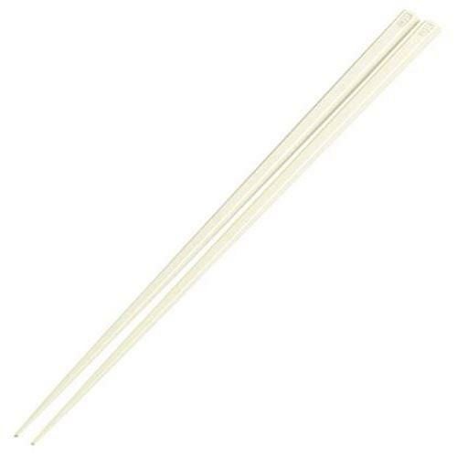 抗菌 六角 箸 すべり止め付 22．5cm アイボリー