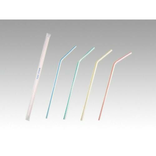 【10箱セット】フレックスストローストライプ 袋入 500本入 1箱(500本入)