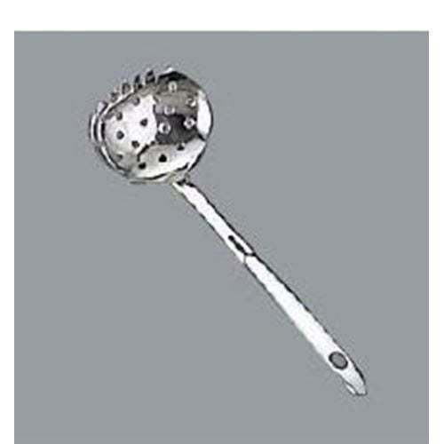 18-8 食卓工房 お玉 櫛付穴明 中 全長240