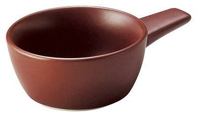 片手ラメキン(鉄赤)健康鍋