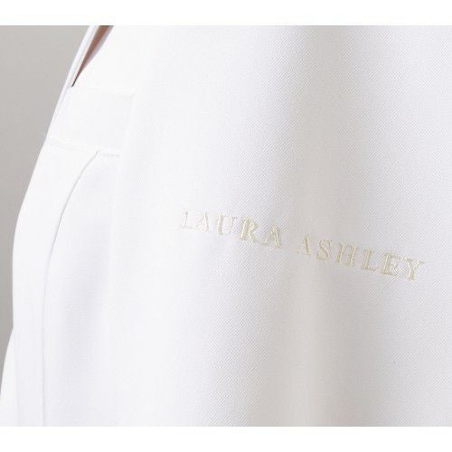 ドクターコートレディス長袖Ｓ ホワイト/アメリ ピンク LW102-12