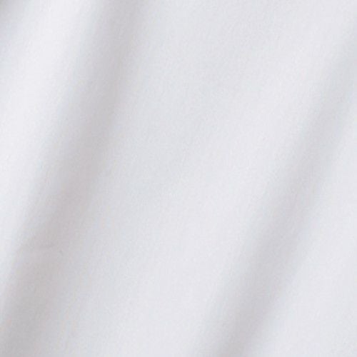 スクラブ レディス 半袖 オフホワイト／アメリ ピンク LW603-12