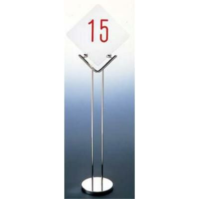 18-8テーブルナンバースタンドプレーンベース 1010