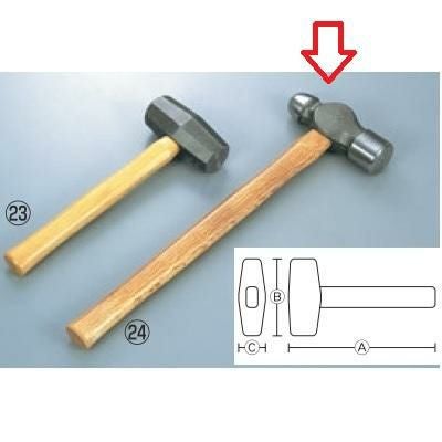 ハンマー(柄付)片手 HK-10