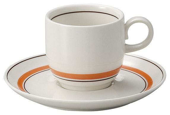 コーヒー碗(スノートンオレンジ)