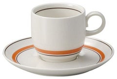 コーヒー碗(スノートンオレンジ)