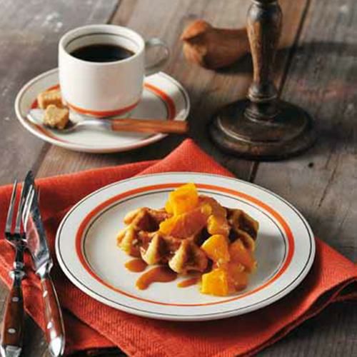 コーヒー碗(スノートンオレンジ)