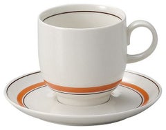 アメリカン碗(スノートンオレンジ)アメリカン碗皿