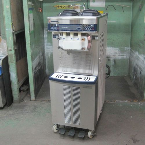 中古】自動殺菌ソフトサーバー 要2電源 日世 NA-6440AE 幅527×奥行846