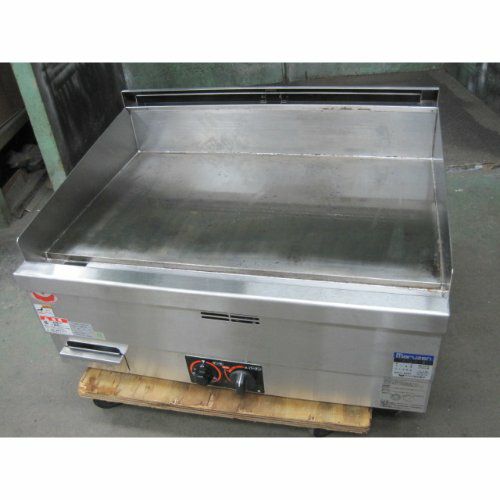 中古】ガスグリドル マルゼンMGG076TB