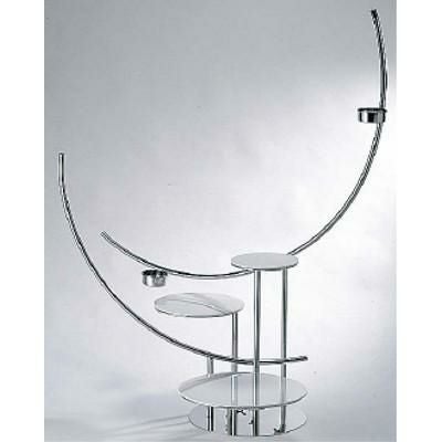 UK 18-8 フレッシュケーキスタンド クロスライン（丸型ベース）