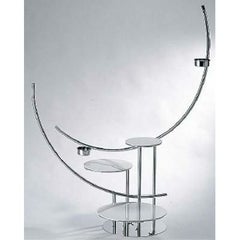 UK 18-8 フレッシュケーキスタンド クロスライン（丸型ベース）