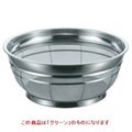 BK 18-8 カラーバー付 F型ザル 普通目 27.5cm グリーン グリーン