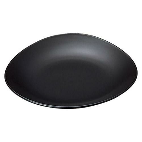 トリノ 27cm三角皿(黒マット) /パーティ大皿