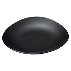 27cm三角皿(黒マット)トリノ