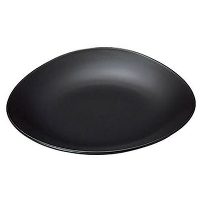 27cm三角皿(黒マット)トリノ