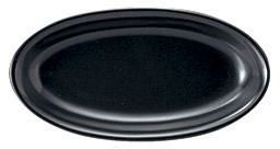 トリノ 18cmプラター(黒マット)