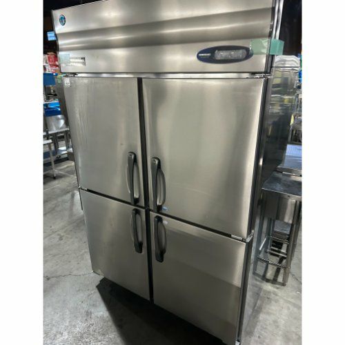 ホシザキ　縦型冷凍２面冷蔵２面　３相２００V　飲食店　HRF-120ZFT3 中古】縦型冷凍冷蔵庫 ホシザキ HRF-120ZFT3 幅1200×奥行650×高さ1890