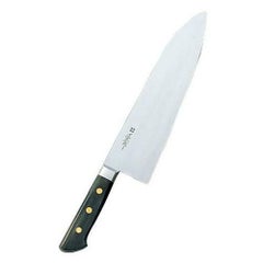 包丁 【正広作(日本鋼・ツバ付)小間切 27cm】 長さ:408、背厚:2.8、刃渡:270 【送料無料】