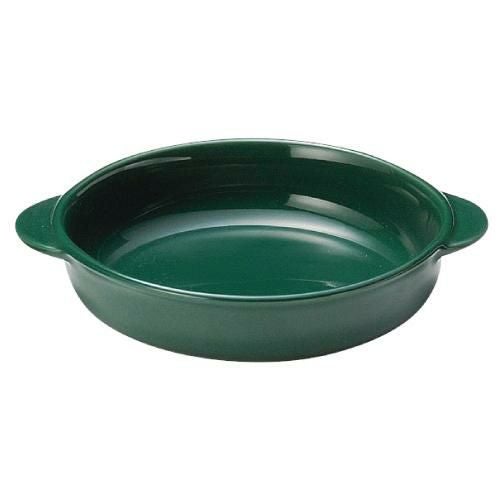 レンジ グリーン 7 1/2インチ グラタン /業務用食器