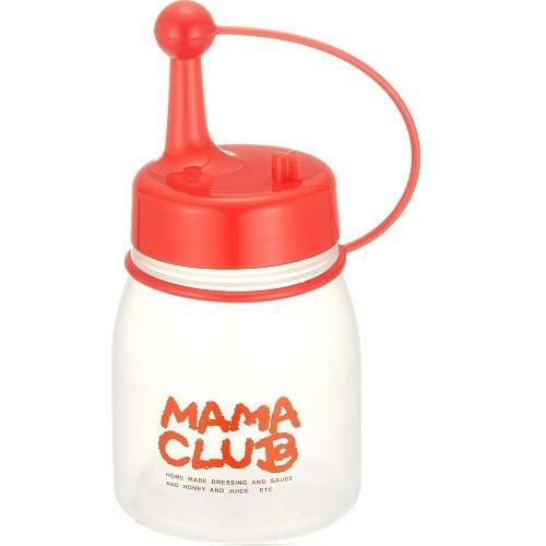 ママクラブ キャップ付ディスペンサー 100ml レッド MC-18 