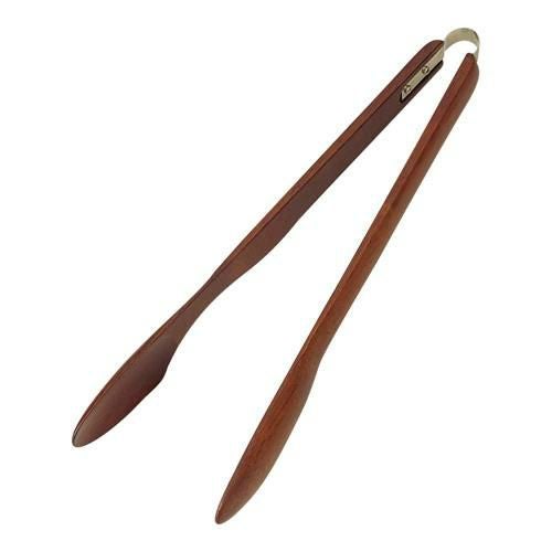 トング 木製 アームトング ブラウン 45370 