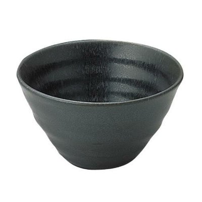 黒洋 リップル碗 大