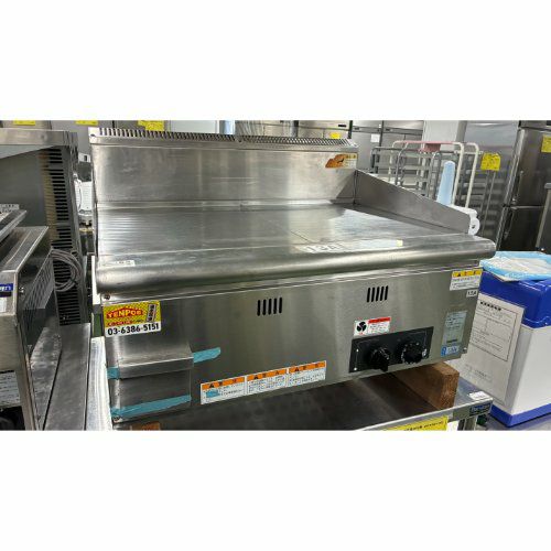 業務用/新品】【マルゼン】ガスグリドル サーモスタット付 MGG-126TB
