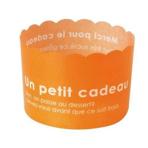 マフィン カラーマフィン(100枚入)オレンジ CK43 