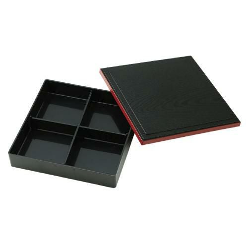 四つ仕切り 箱 松花堂