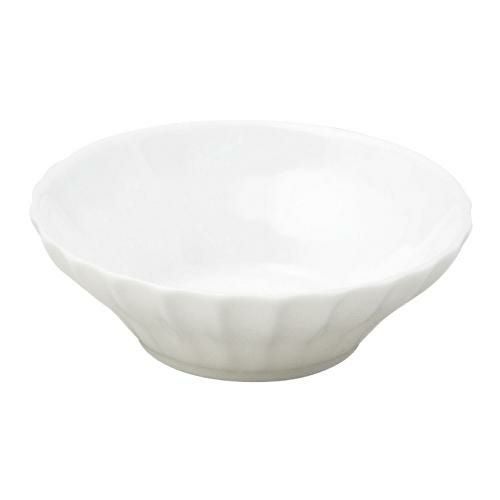 かすみ 白 12.5cm浅ボウル