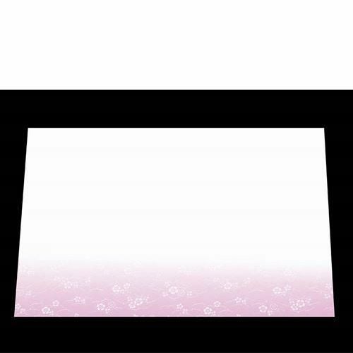 尺三 懐石マット 華かすみ(100枚入)SAK－08 なでしこ