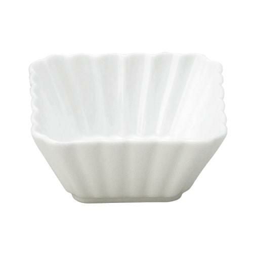 かすみ 白 7cm正角深鉢 /業務用食器