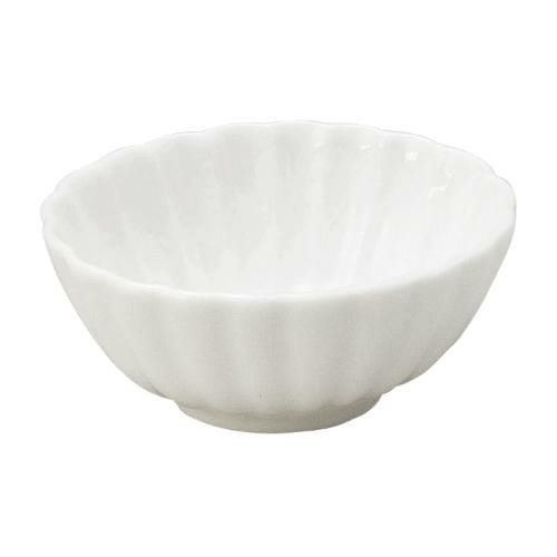 かすみ 白 7cm楕円小鉢