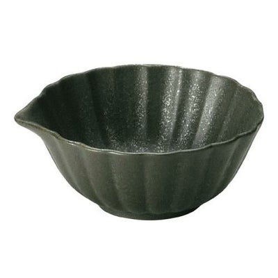 かすみ 黒 7cm口付小鉢