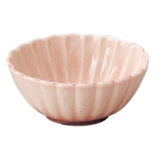 かすみ ピンク 7cm楕円小鉢