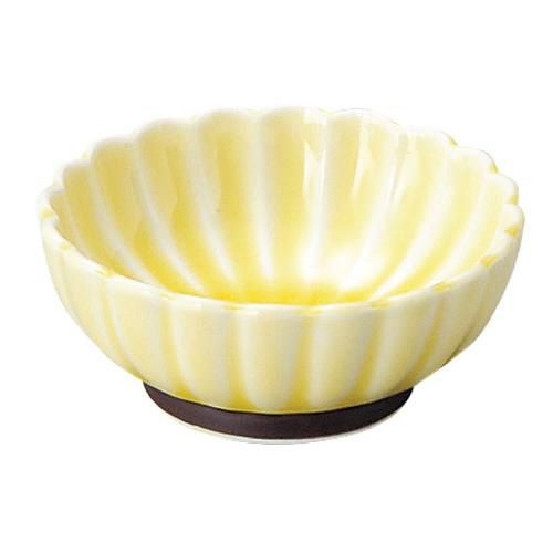 かすみ 黄 7cm浅小鉢 /業務用食器
