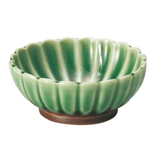 かすみ 緑 7cm浅小鉢