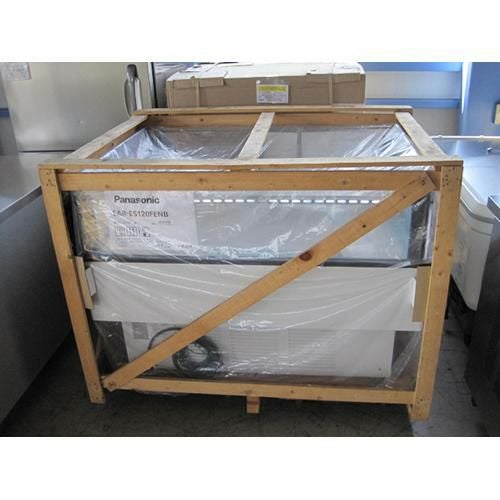 中古】平型冷蔵ショーケース パナソニック(Panasonic) SAR-ES120FENB