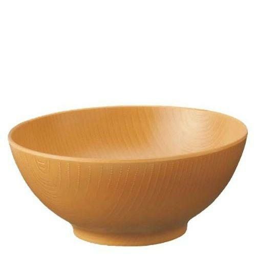 メラミン食器 ウォールナ ボール 17cm WD－41－LBR ライトブラウン