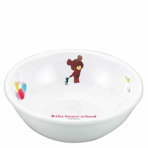 メラミン子供食器 くまのがっこう ボール M－3125J