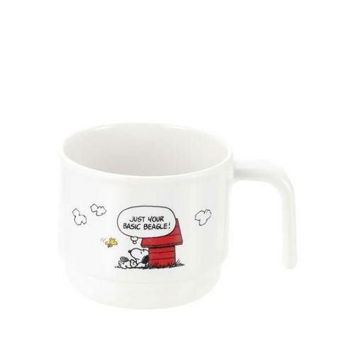 メラミン 子供食器 スヌーピー トライ 片手カップ