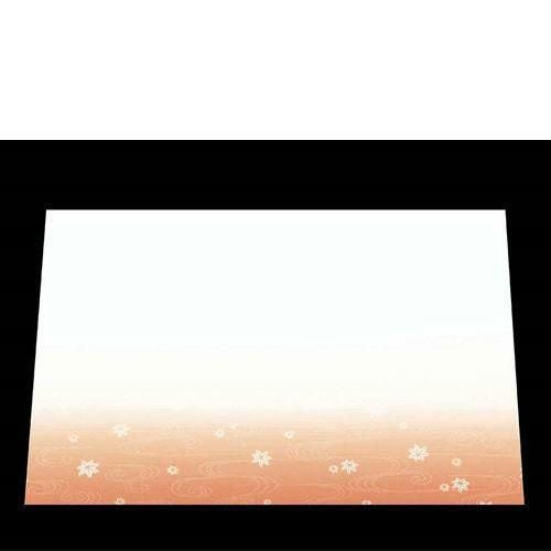 尺三 懐石マット 華かすみ(100枚入)SAK－09 もみじ