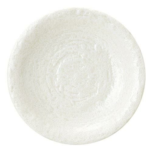 丸皿 ゆず白陽 石目6.0皿/宴会単品