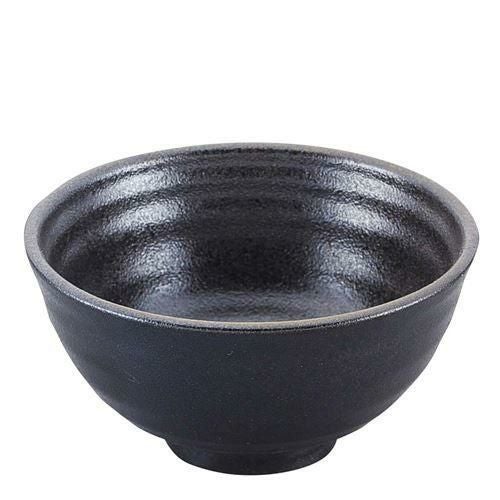 和食器コレクション 黒伊賀吹 丸碗