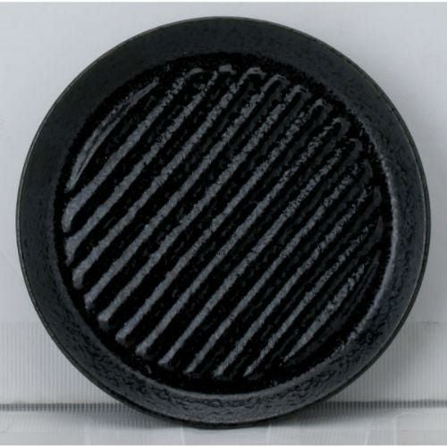 ストライプ 14cm皿 黒耀 /小物送料対象商品