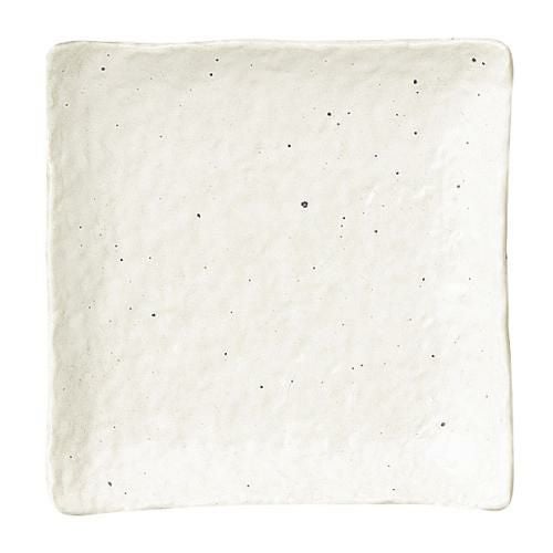 新粉引 石目5.0正角皿 /業務用食器