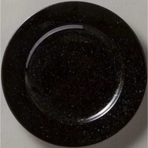 ベーシック リム玉17cm皿 黒御影 /小物送料対象商品