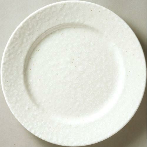 ベーシック リム玉23cm皿 粉引 /小物送料対象商品
