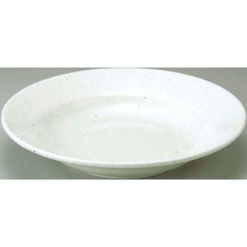ベーシック リム玉21cm深皿 粉引 /小物送料対象商品